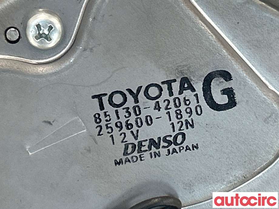 Viskermotor bakrute til Toyota RAV4 2009-2013 (Type III, Fase 2)  (TOYOTA|8513042061|259600-1890|85130-42061)