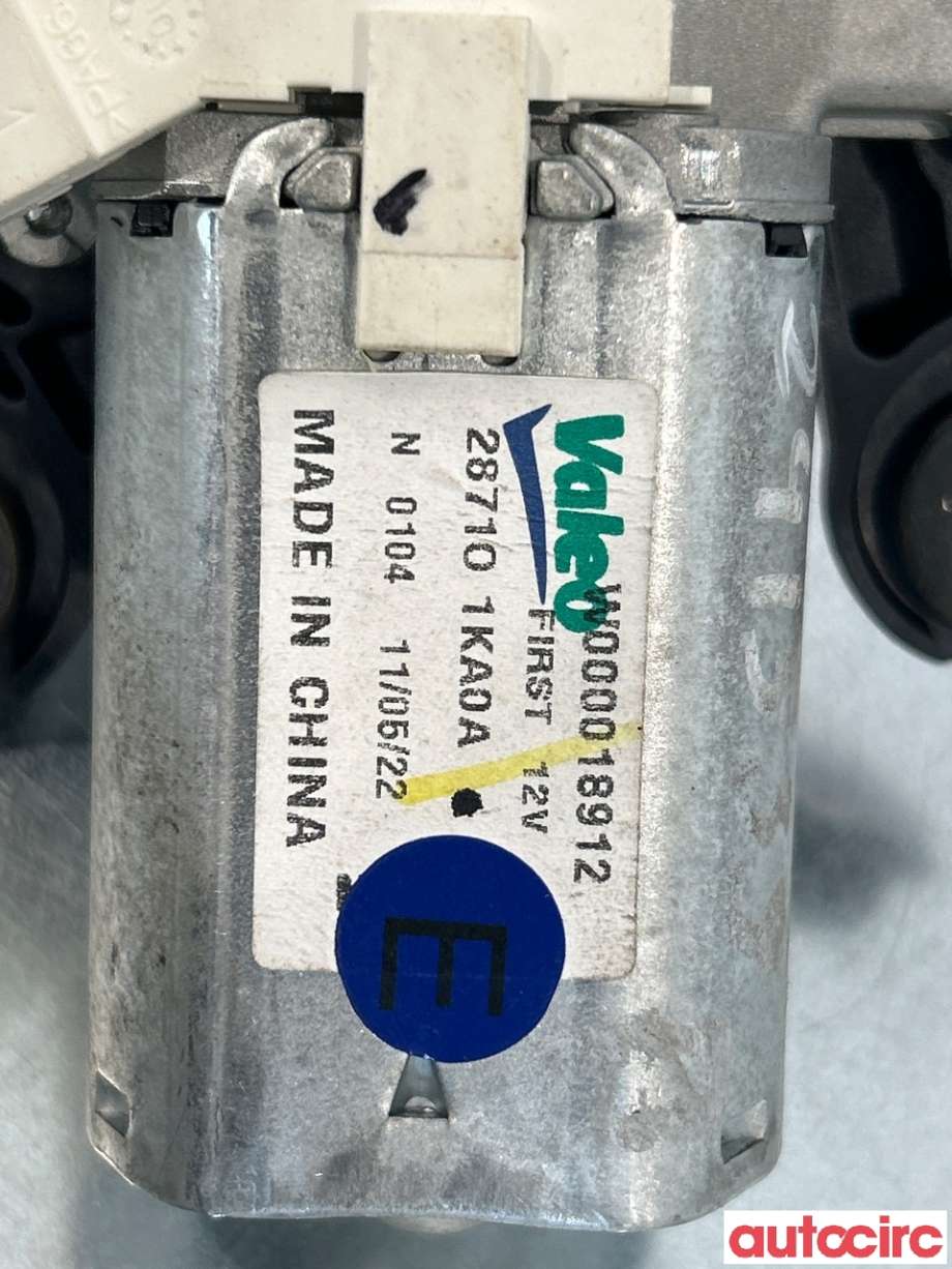 Viskermotor bakrute til Nissan Juke 2010-2014 (Fase 1)  (NISSAN|287101KA0A|W000018912)
