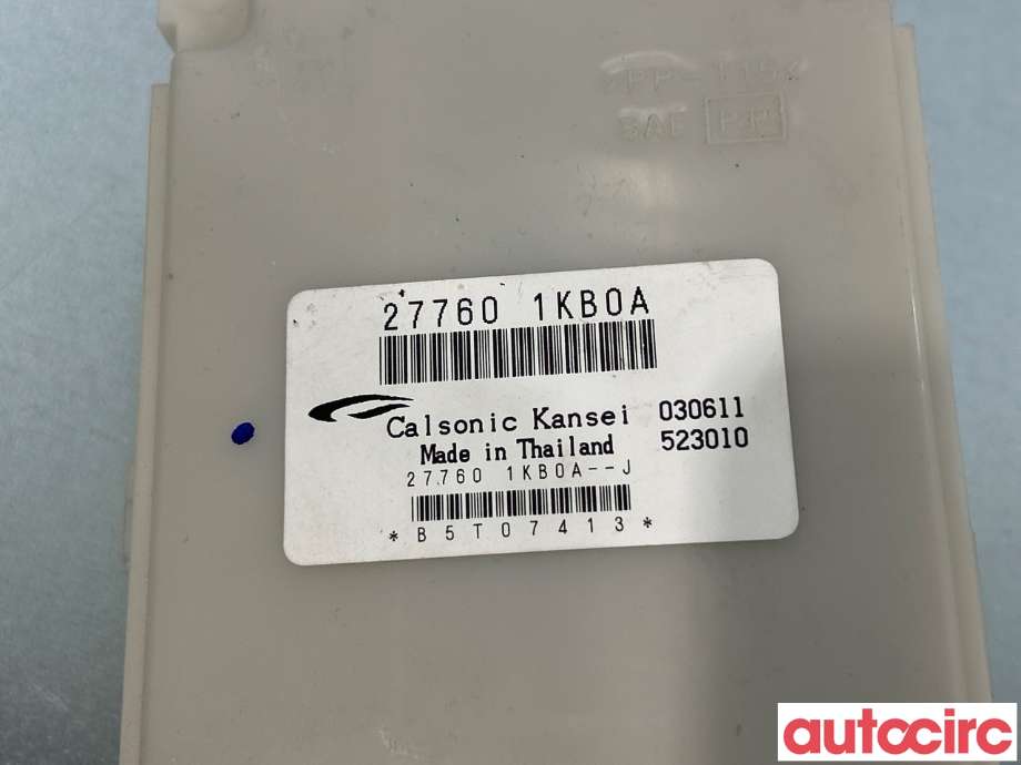 Styreenhet diverse til Nissan Juke 2010-2014 (Fase 1)  (NISSAN|277601KB0A)