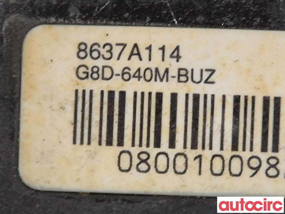 Diverse deler til Mitsubishi Outlander 2012-2015 (Type III, Fase 1)  (MITSUBISHI|8637A114|)