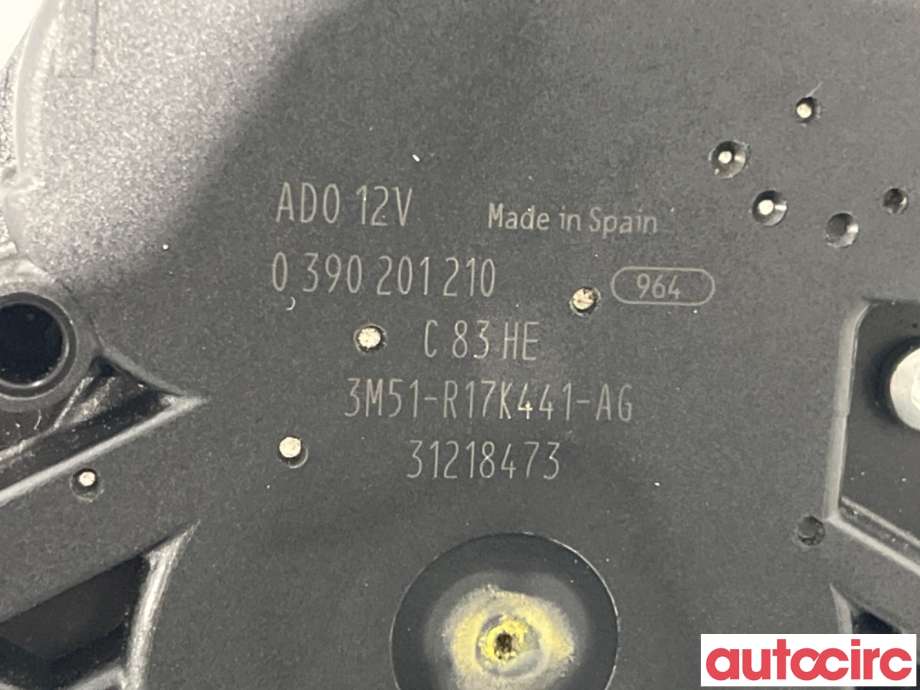 Viskermotor bakrute til Ford Mondeo 2011-2014 (Type IV, Fase 2)  (FORD|1689913|0390201210|3M51-R17K441-AG)