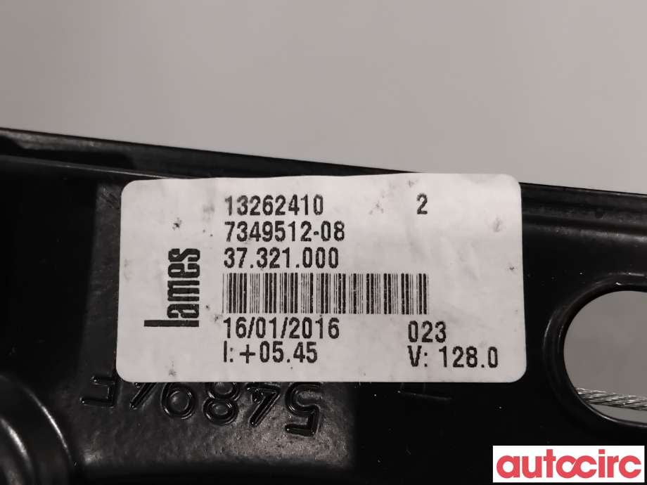 Ruteheis høyre bak til BMW X1 2015-2022 (F48) (F48) (BMW|67627354889||7349512)