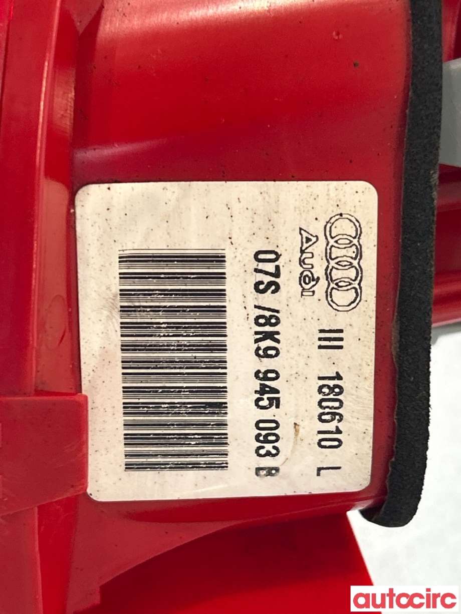 Baklykt venstre indre til Audi A4, Allroad 2009-2016 (Type I) (B8) (B8) (AUDI|8K9945093B)