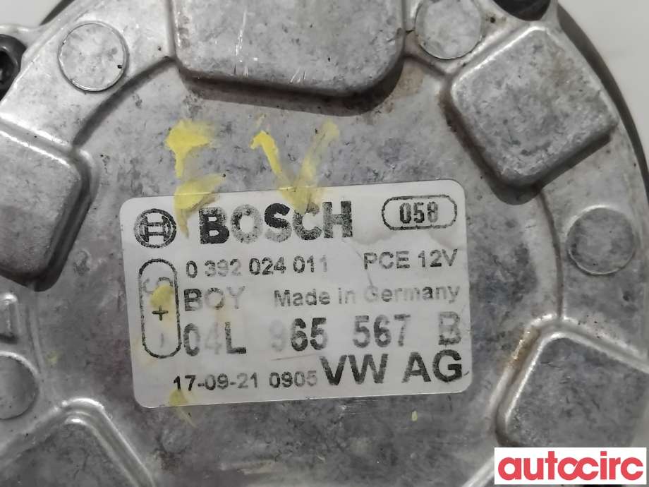 Sirkulasjonspumpe til VW Passat 2015-2019 (Fase 1) (B8) (B8) (VOLKSWAGEN|04L965567B|0392024011)