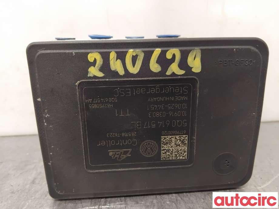 ABS sentral til VW Passat 2015-2019 (Fase 1) (B8) (B8) (VOLKSWAGEN|5Q0614517BL|100916-03803|5Q0614517DB)