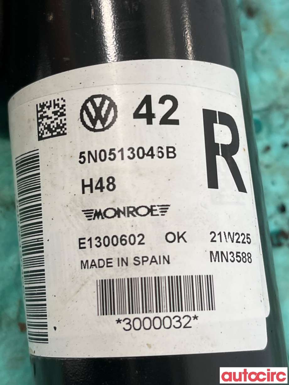Støtdemper bak til VW Tiguan 2011-2016 (Type I, Fase 2)  (VOLKSWAGEN|5N0513046B|5N0513046)