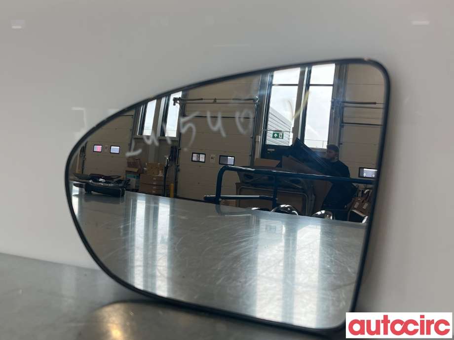 Speilglass venstre til Nissan Qashqai, 2010-2014 (Type I, Fase 2)  (NISSAN|96366JD11A)