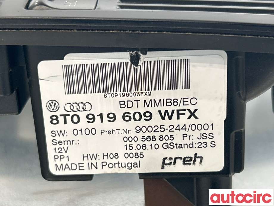 Bryter diverse til Audi A4, Allroad 2009-2016 (Type I) (B8) (B8) (AUDI|8T0919609G)