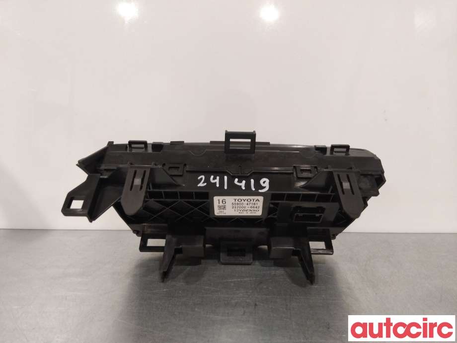 Varmeapparat betjening til Toyota Prius +7 2012-2020 (Type III) (stasjonsvogn) (stasjonsvogn) (TOYOTA|5590047161)