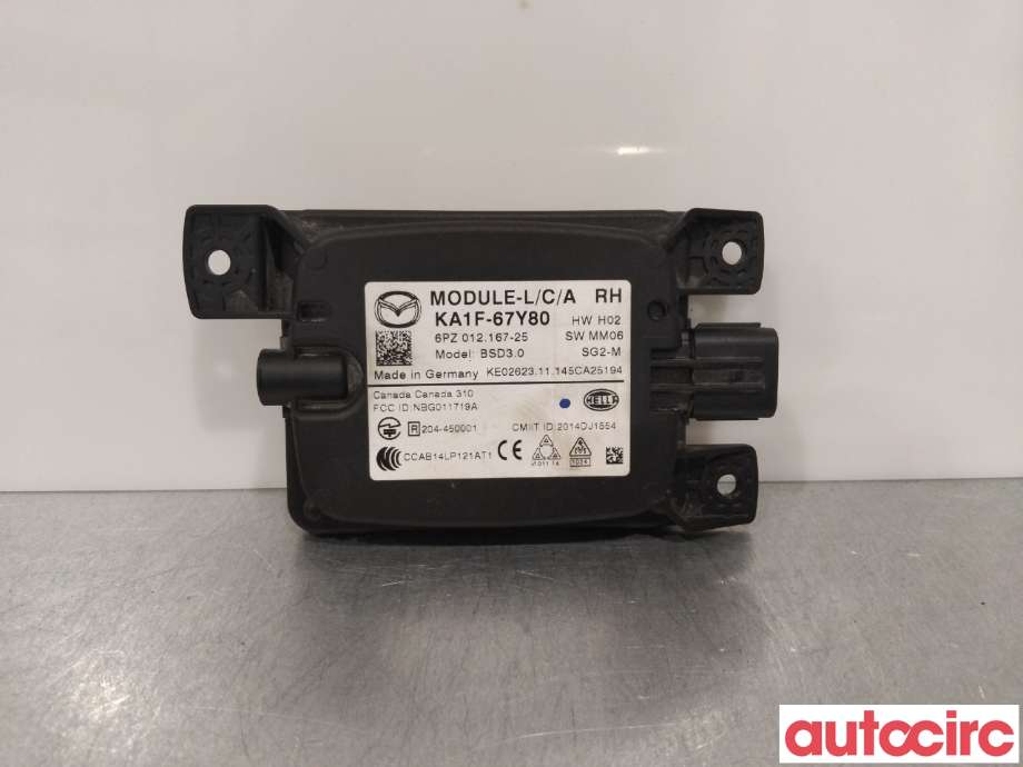 Sensor radar til Mazda CX-5 2012-2017 (Type I)  (MAZDA|KA1F-67-Y80E||KA1F-67Y80)