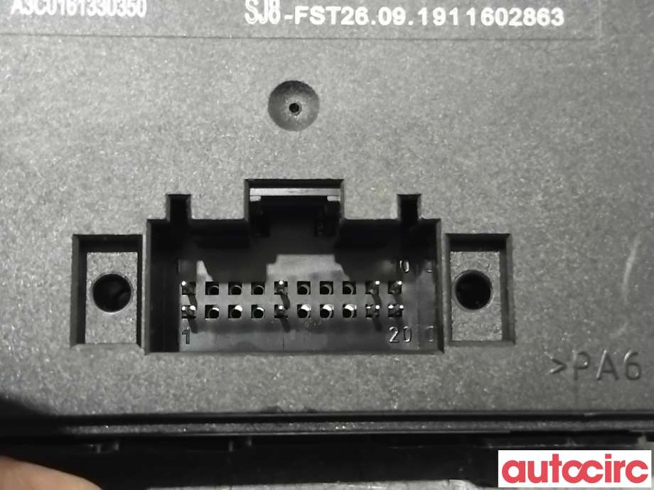 Styreenhet xenon/ballast til Škoda Octavia 2017-2020 (Type III, Fase 2)  (SKODA|3Q0907338E|A3C0161330350)