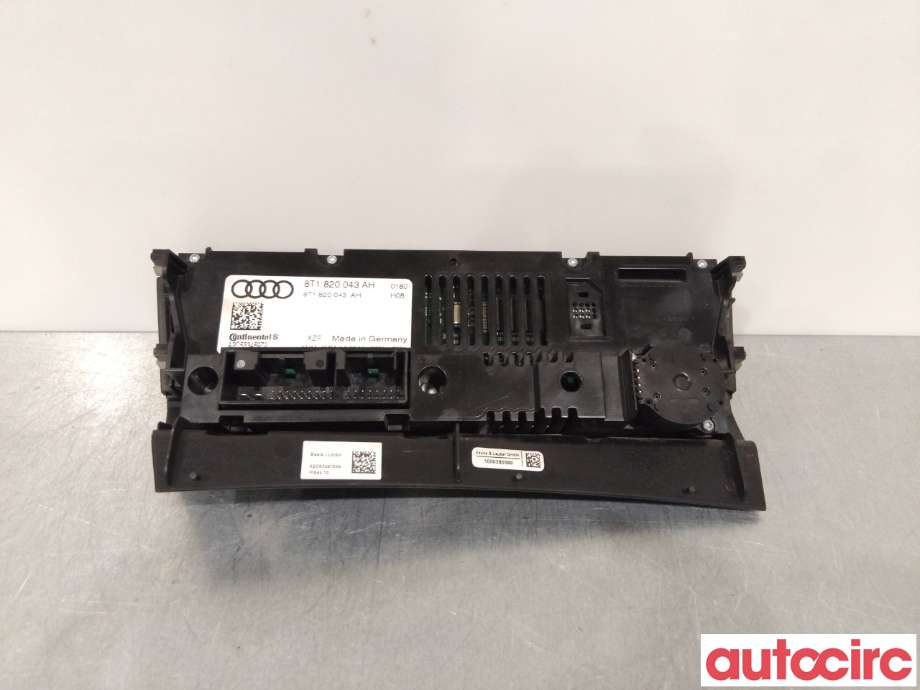 Varmeapparat betjening til Audi A4, Allroad 2009-2016 (Type I) (B8) (B8) (AUDI|8T1820043AH)