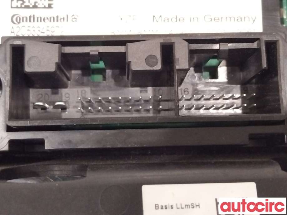 Varmeapparat betjening til Audi A4, Allroad 2009-2016 (Type I) (B8) (B8) (AUDI|8T1820043AH)