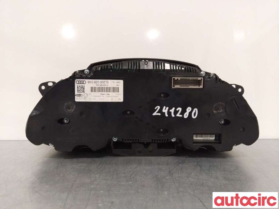 Instrumentpanel til Audi A4, Allroad 2009-2016 (Type I) (B8) (B8) (AUDI|8K0920930NX)