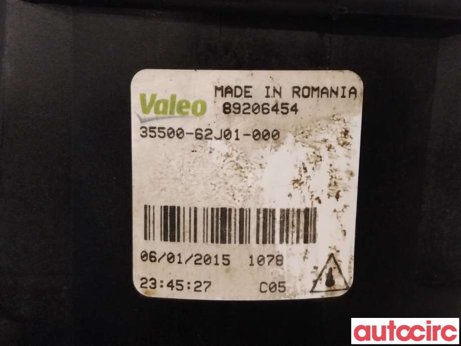 Tåkelykt venstre foran til Suzuki SX4 S-CROSS 2013-->> (Type II) (SUZUKI|3550062J01)