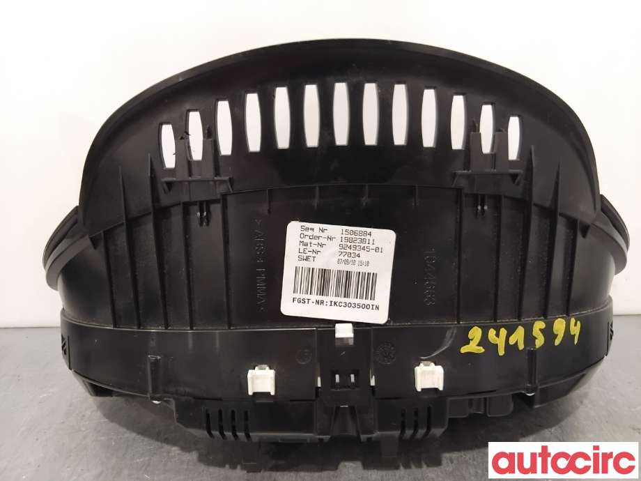 Instrumentpanel til BMW 5-Serie 2010-2017 (F10/F11) (F10/F11) (BMW|62109358981|2119956-06|9249345)