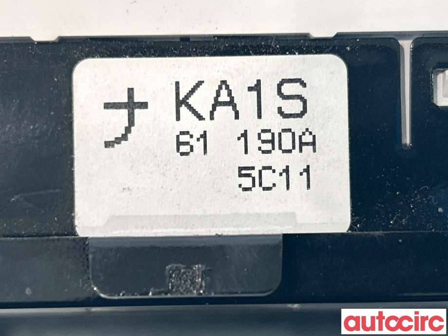 Varmeapparat betjening til Mazda CX-5 2012-2017 (Type I)  (MAZDA|KA1S61190D|KA1S61190A)