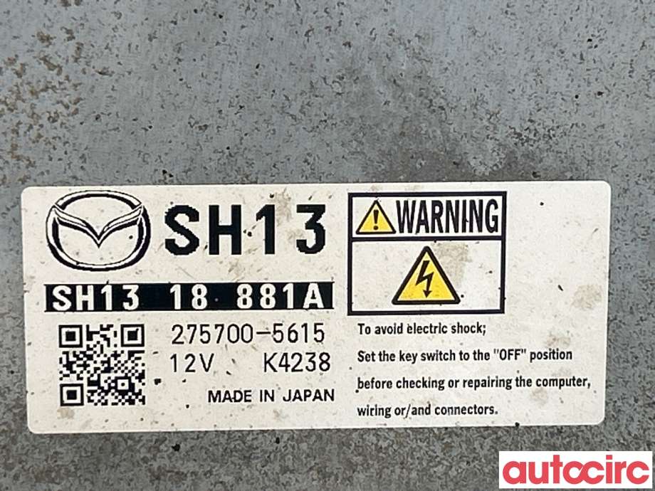 Styreenhet motor til Mazda CX-5 2012-2017 (Type I)  (MAZDA|SH13-18-881B|275700-5615|SH1318881A)