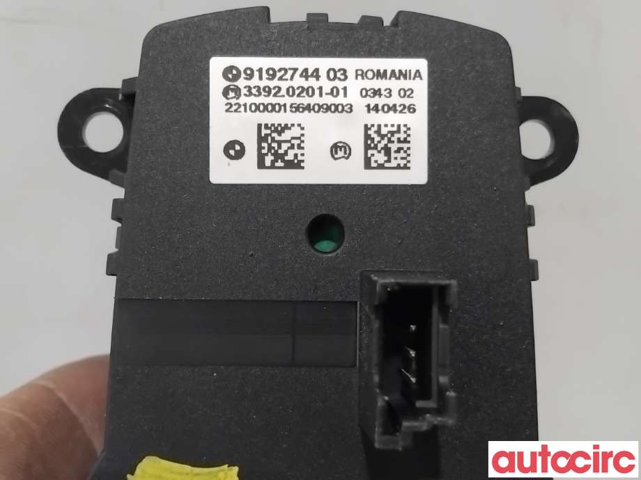 Bryter lys til BMW 5-Serie 2010-2017 (F10/F11) (F10/F11) (BMW|61319192744|33920201-01|61316803965)