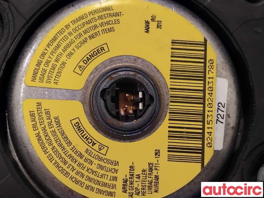 Airbag rattpute til BMW 5-Serie 2010-2017 (F10/F11) (F10/F11) (BMW|32306783839|618634800A|33678383901)