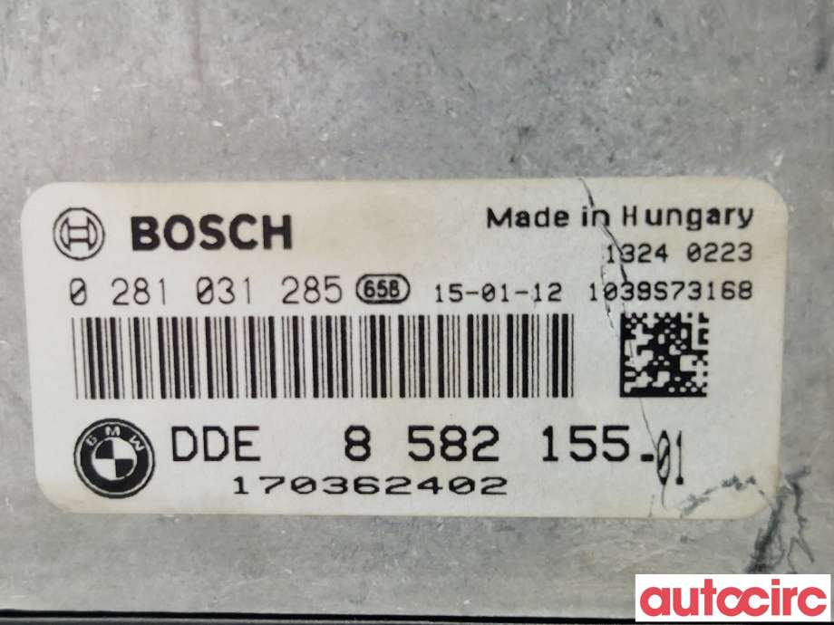 Styreenhet motor til BMW 4-Serie 2013-2020 (F32/F33/F36) (F32/F33/F36) (BMW|13618586534||8582155)