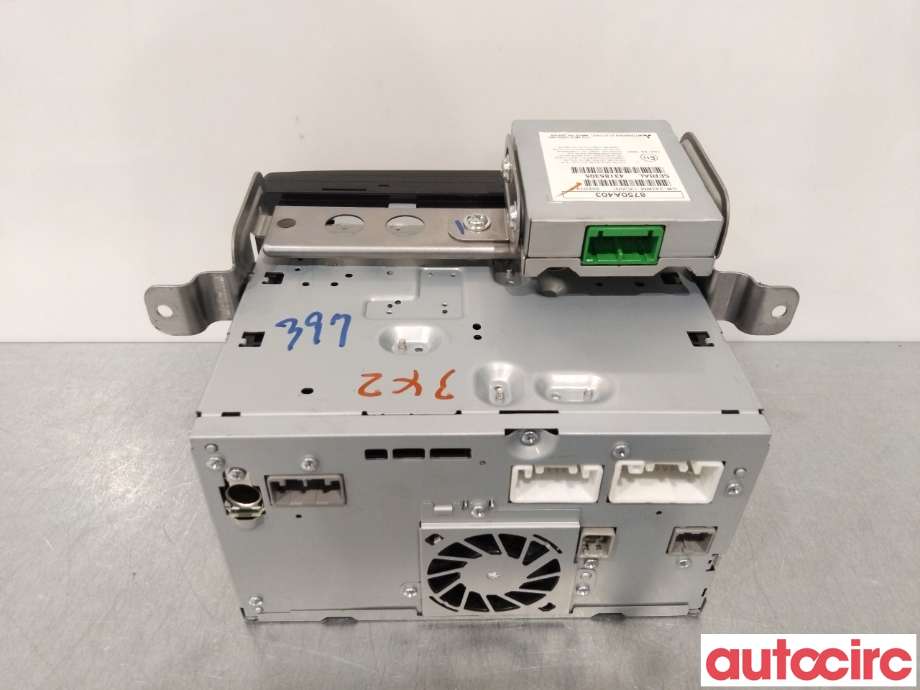 Bilstereo navigasjon til Mitsubishi Outlander 2012-2015 (Type III, Fase 1)  (MITSUBISHI|8750A374|NR-242WM-13LND1)