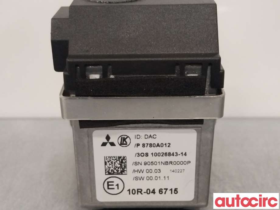 Sensor radar til Mitsubishi Outlander 2012-2015 (Type III, Fase 1)  (MITSUBISHI|8780A012)