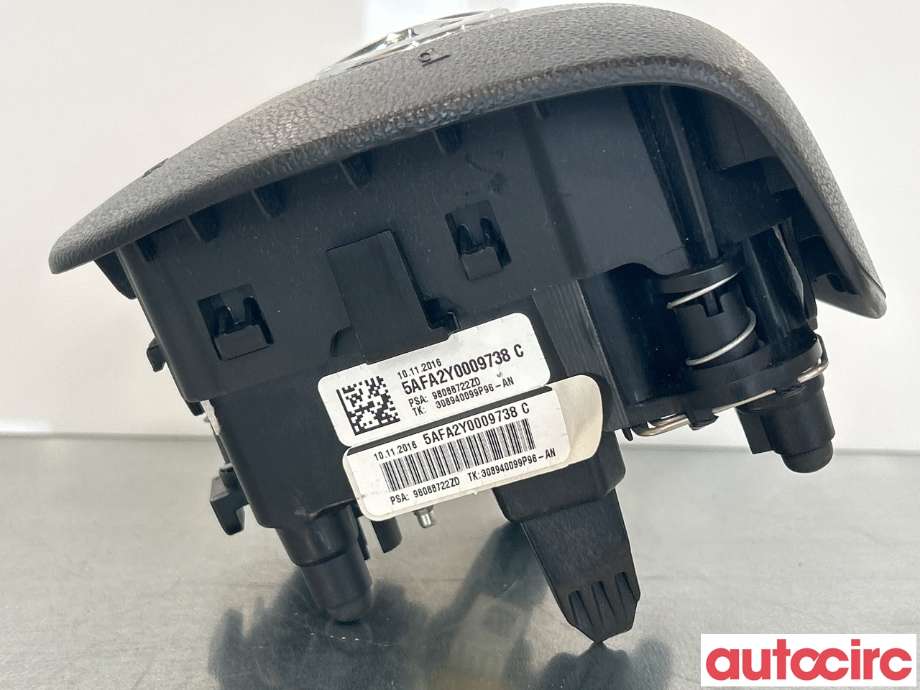 Airbag rattpute til Toyota Proace 2016-->> (Type II)  (TOYOTA|SU001A6311|5AFA2Y0009738C)