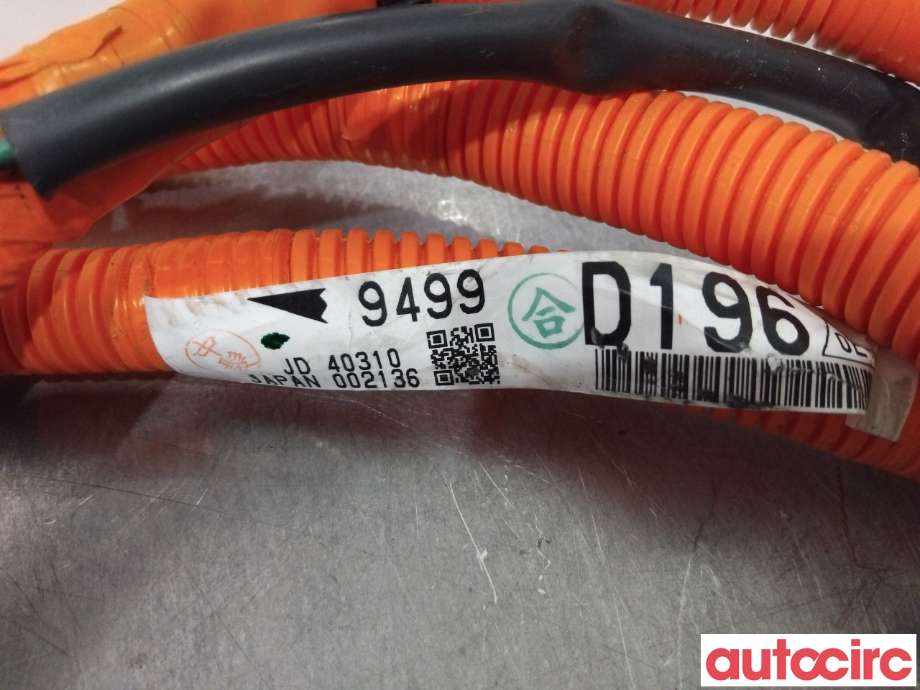 Kabel høy volt (HV) hybrid til Mitsubishi Outlander 2012-2015 (Type III, Fase 1)  (MITSUBISHI|9499D196|)