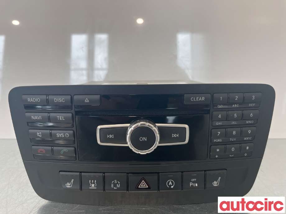 Bilstereo til Mercedes A-Klasse, 2012-2018 (W176) (W176) (MERCEDES|A2469000716)