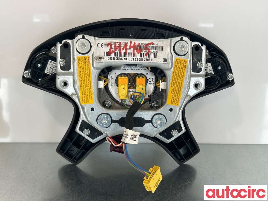 Airbag rattpute til Mercedes C-Klasse 2007-2011 (Fase 1) (W204) (W204) (MERCEDES|A2048210051|A0008605602|A2048210151)