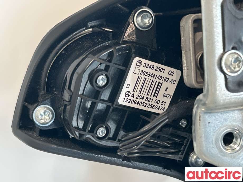 Airbag rattpute til Mercedes C-Klasse 2007-2011 (Fase 1) (W204) (W204) (MERCEDES|A2048210051|A0008605602|A2048210151)