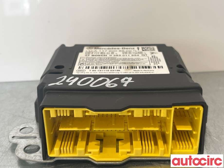Airbag elektronikk til Mercedes A-Klasse 2012-2018 (W176) (W176) (MERCEDES|A1179008600)