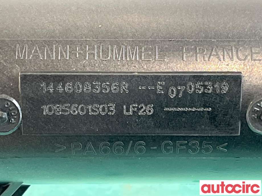 Turbo rør til Renault Kangoo 2008-2021 (Type II) (RENAULT|144608356R|144608356)