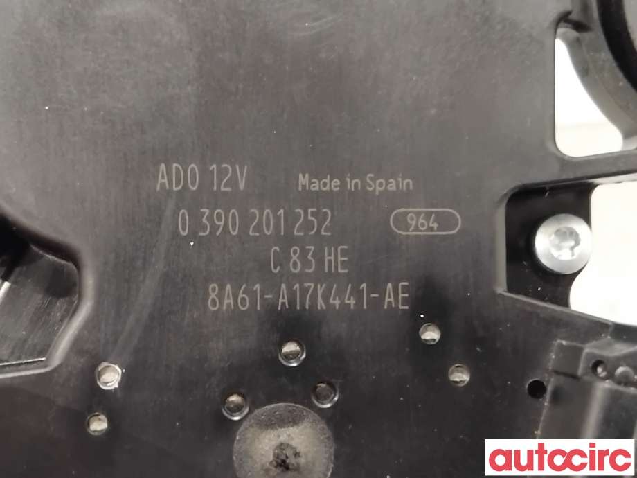 Viskermotor bakrute til Ford Fiesta 2013-2017 (Type VI, Fase 2)  (FORD|1774291|0390201252|8A61-A17K441-AE)