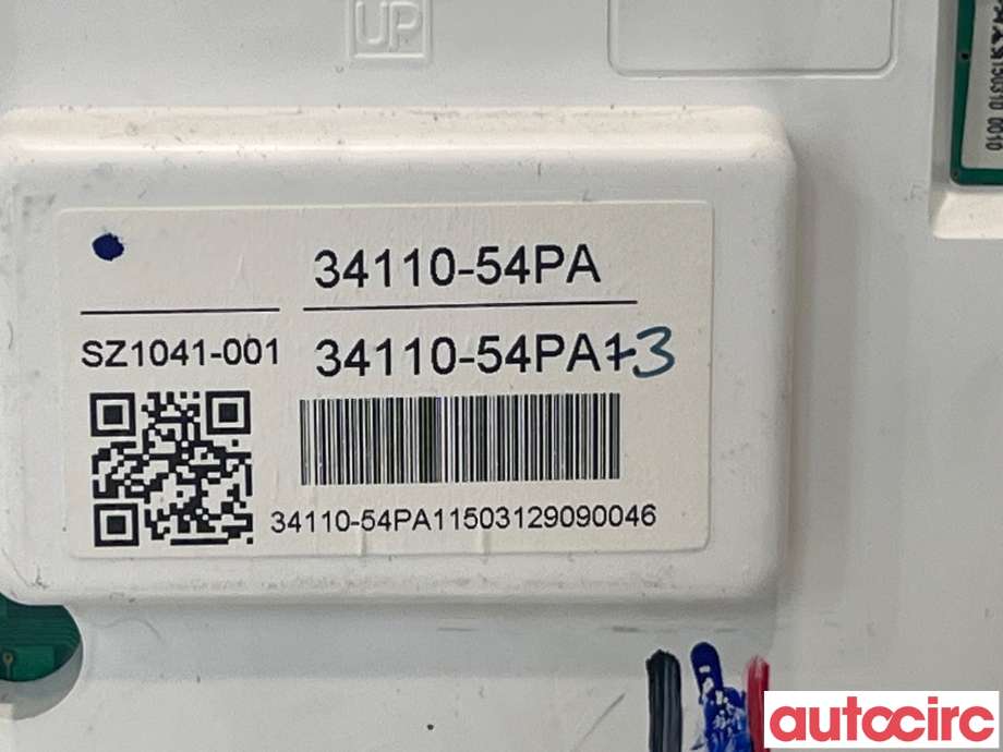 Instrumentpanel til Suzuki Vitara 2015-->> (Type IV)  (SUZUKI|3410054PR3|3411054PA)