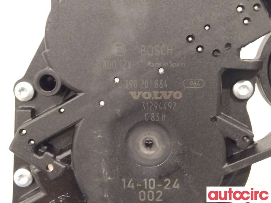Viskermotor bakrute til Volvo V60/V60 CC 2013-2018 (Type I, Fase 2)  (VOLVO|31294492|0390201884)