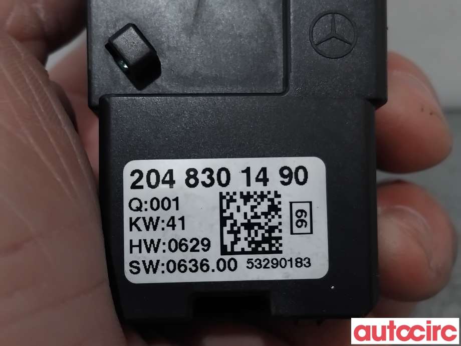 Varmeapparat betjening til Mercedes C-Klasse 2007-2011 (Fase 1) (W204) (W204) (MERCEDES|A2048303290||2048301490)