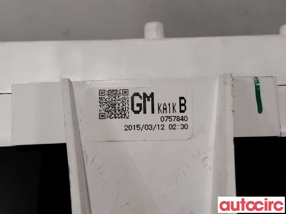 Instrumentpanel til Mazda CX-5 2012-2017 (Type I)  (MAZDA|KA1K-55-471C||KA1K)