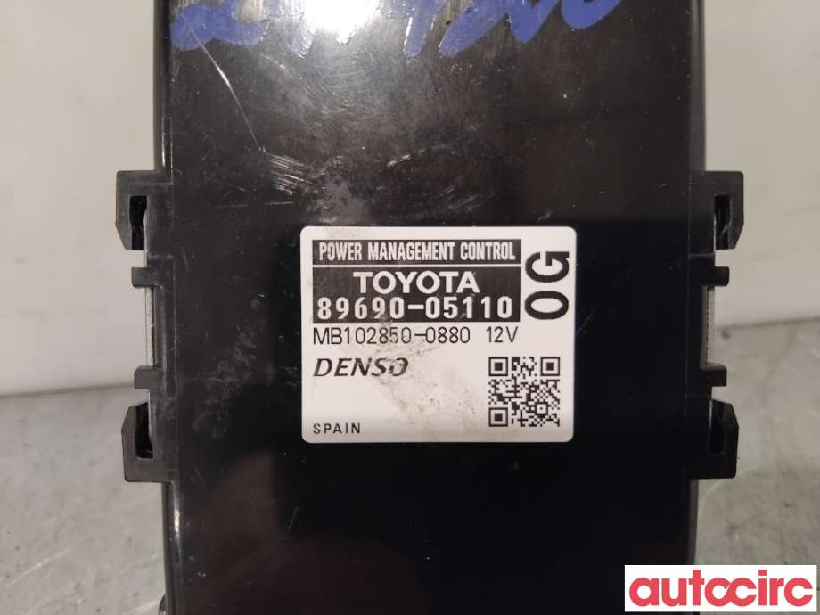 Styreenhet diverse til Toyota Avensis 2009-2015 (Type III, Fase 1)  (TOYOTA|8969005110|MB102850-0880|89690-05110)