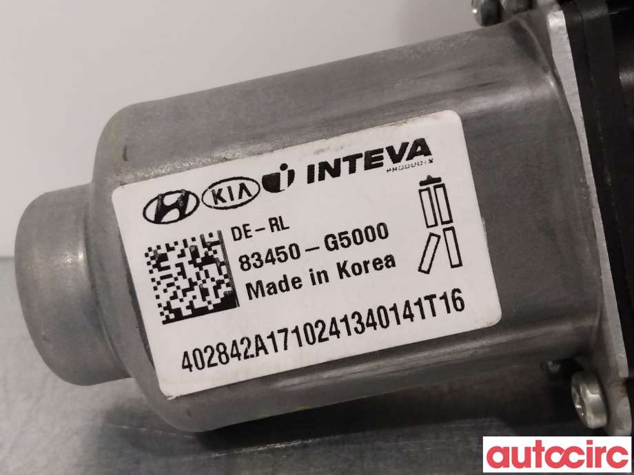 Ruteheis venstre bak til Kia Niro 2016-2021  (KIA|83450G5000|402842A|83450-G5000)