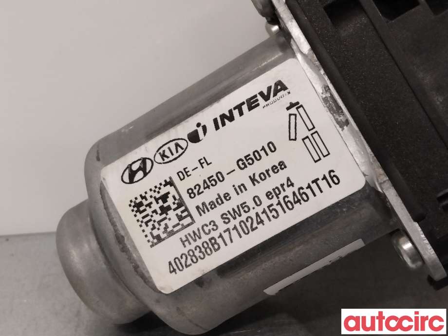 Ruteheis venstre foran til Kia Niro 2016-2021  (KIA|82450G5010|402838B|82450-G5010)
