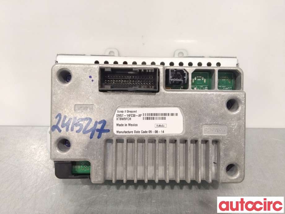Multimedia display (MCU - Media Controller Unit) til Ford Focus 2014-2018 (Type III, Fase 2)  (FORD|5308097|BM5T-18B955-FE)