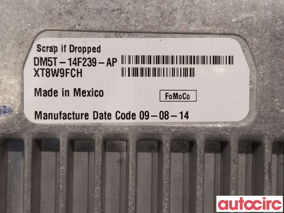 Multimedia display (MCU - Media Controller Unit) til Ford Focus 2014-2018 (Type III, Fase 2)  (FORD|5308097|BM5T-18B955-FE)