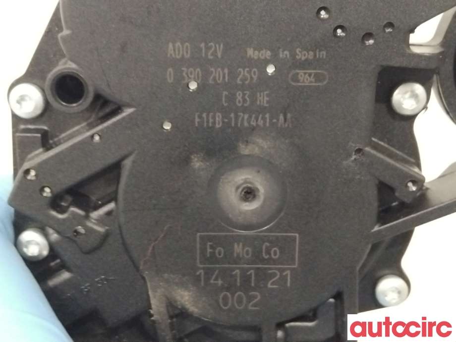 Viskermotor bakrute til Ford Focus 2014-2018 (Type III, Fase 2)  (FORD|1851421|F1FB-17K441-AA)