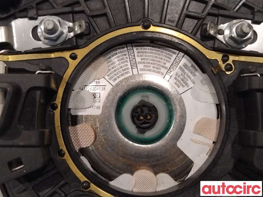 Airbag rattpute til Ford Focus 2014-2018 (Type III, Fase 2)  (FORD|1946904|F1EB-A042B85-AD3ZHE)