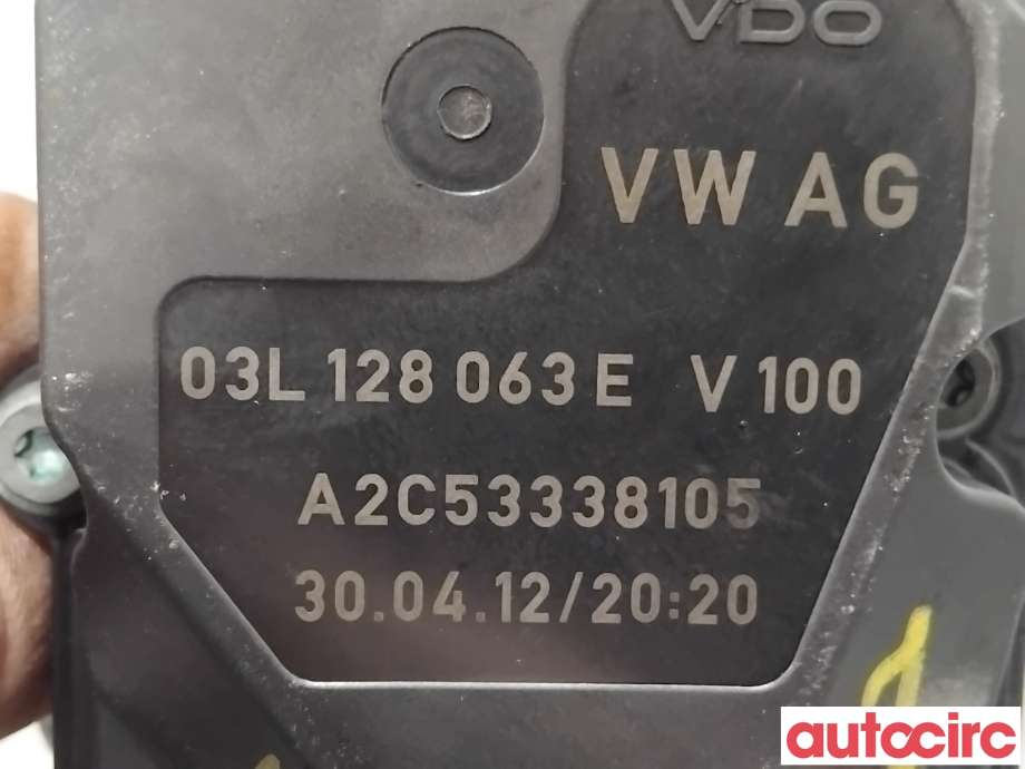 Spjeldhus til Audi A4 2007-2014 (Type IV) (B8) (B8) (AUDI|03L128063AF|A2C53338105|03L128063E)