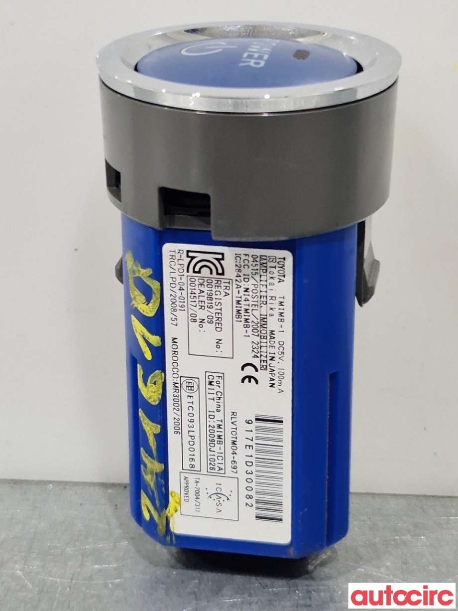 Bryter start/stopp til Toyota Auris 2010-2012 (Type I, Fase 2) (TOYOTA|8961102042||8961102041)