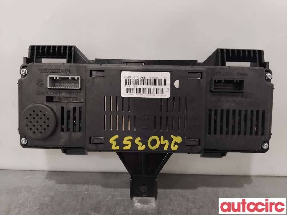 Instrumentpanel til Renault Zoe 2013-2019 (Fase 1) (RENAULT|248108843R|503010080111|248105950R)