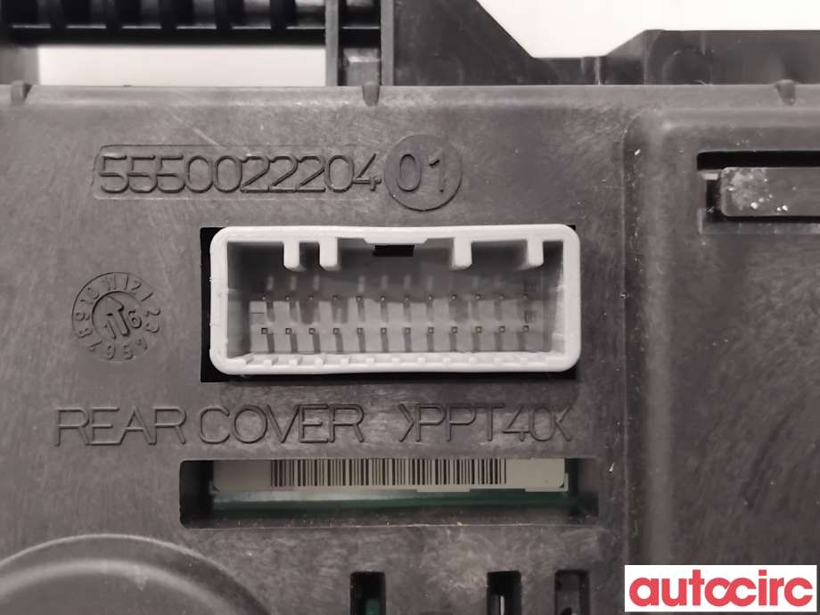 Instrumentpanel til Renault Zoe 2013-2019 (Fase 1) (RENAULT|248108843R|503010080111|248105950R)